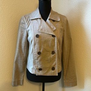 GAP brown pea coat Blazer.